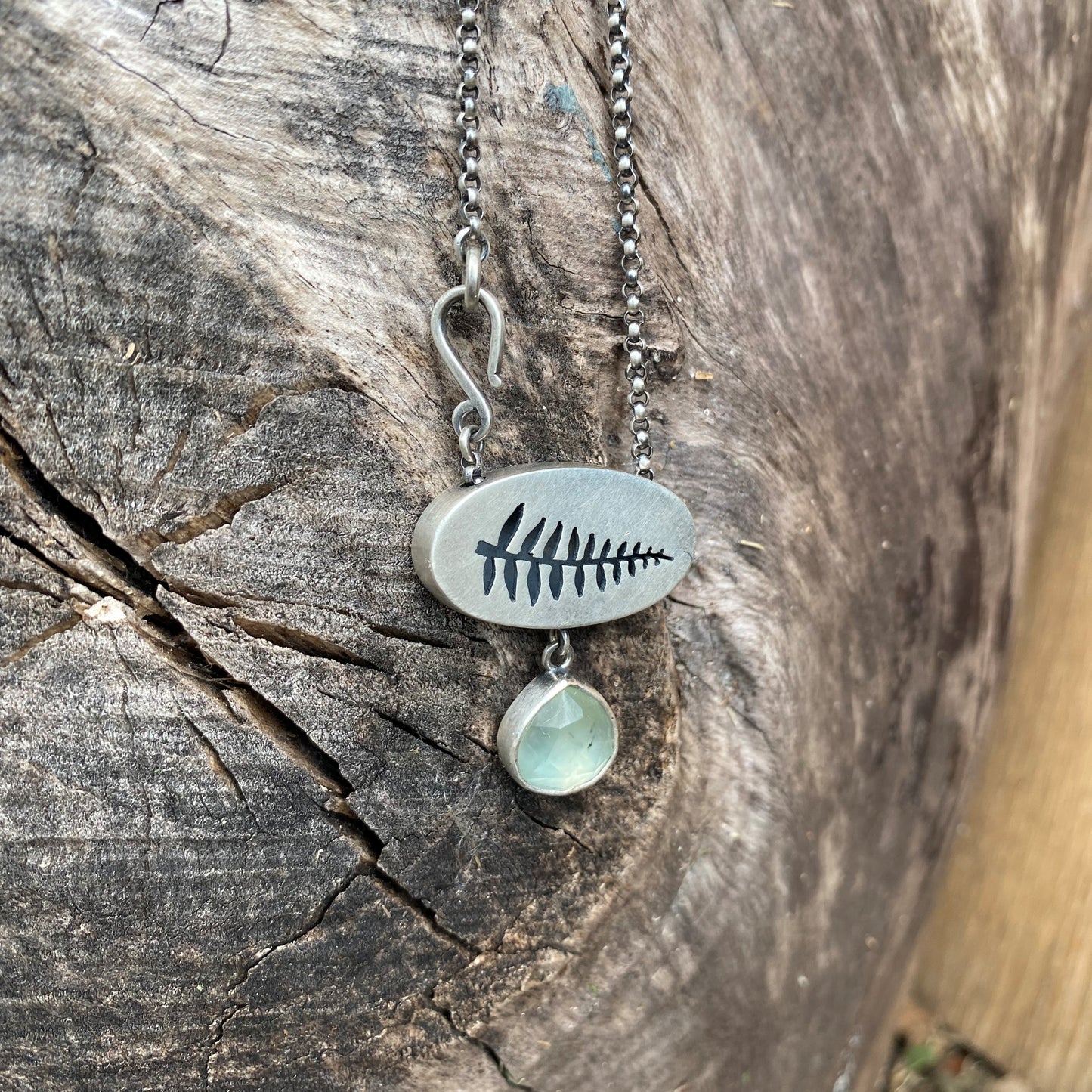 Hollowform Fern Necklace