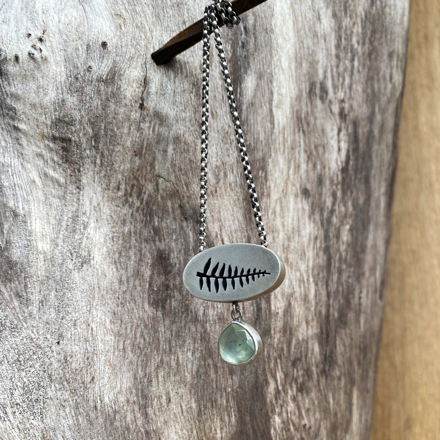 Hollowform Fern Necklace