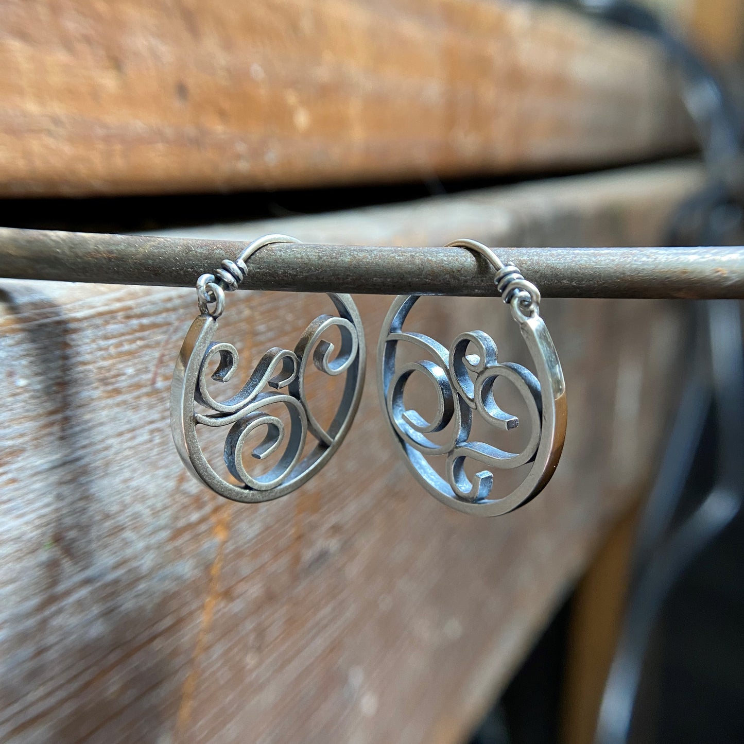 Filigree Hoops (small)