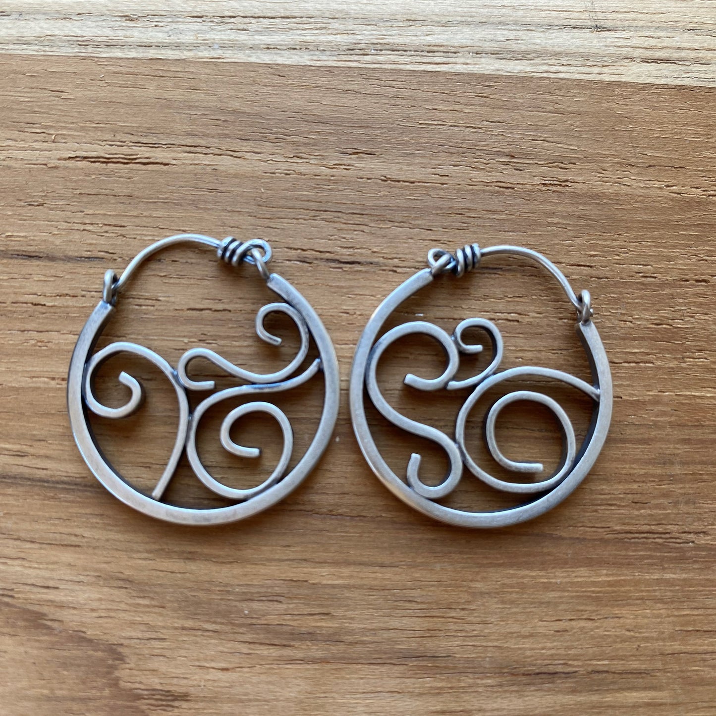 Filigree Hoops (small)