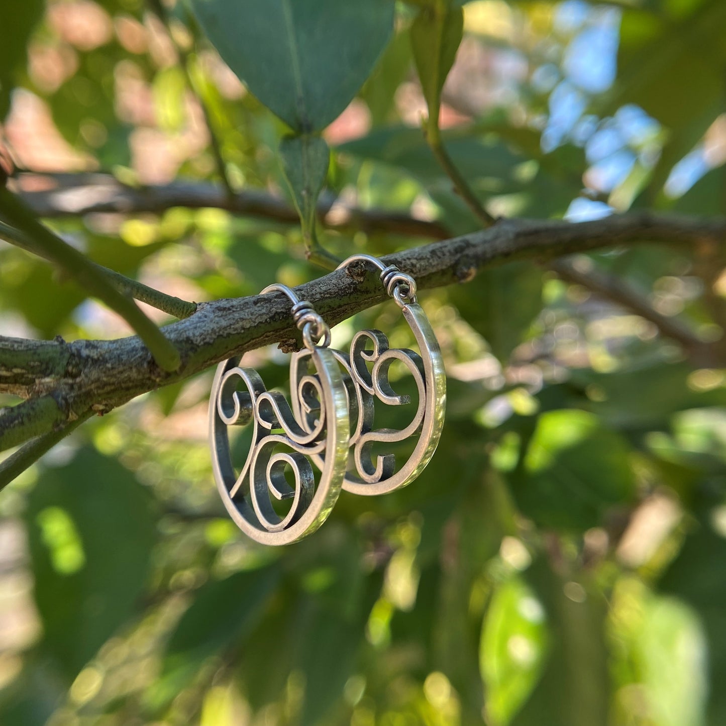 Filigree Hoops (small)