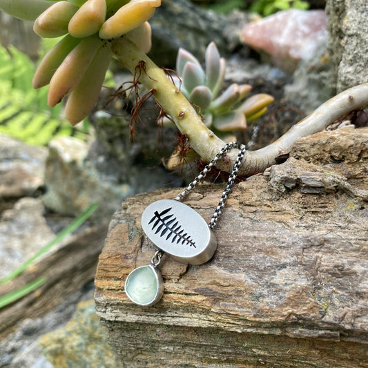 Hollowform Fern Necklace