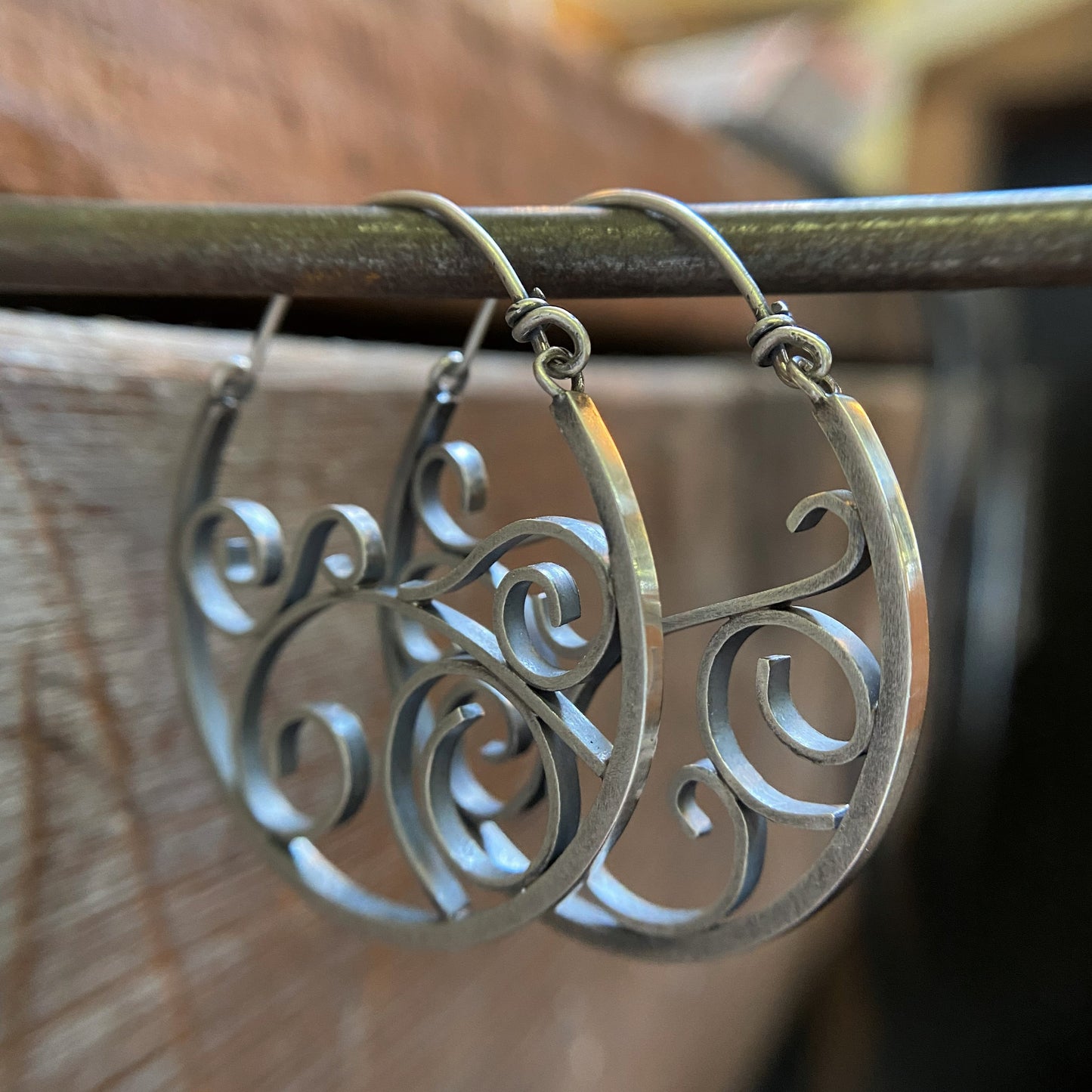 Filigree Hoops