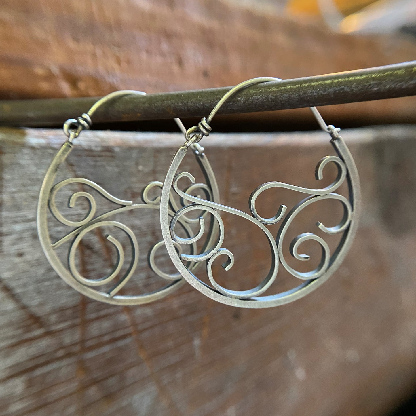 Filigree Hoops