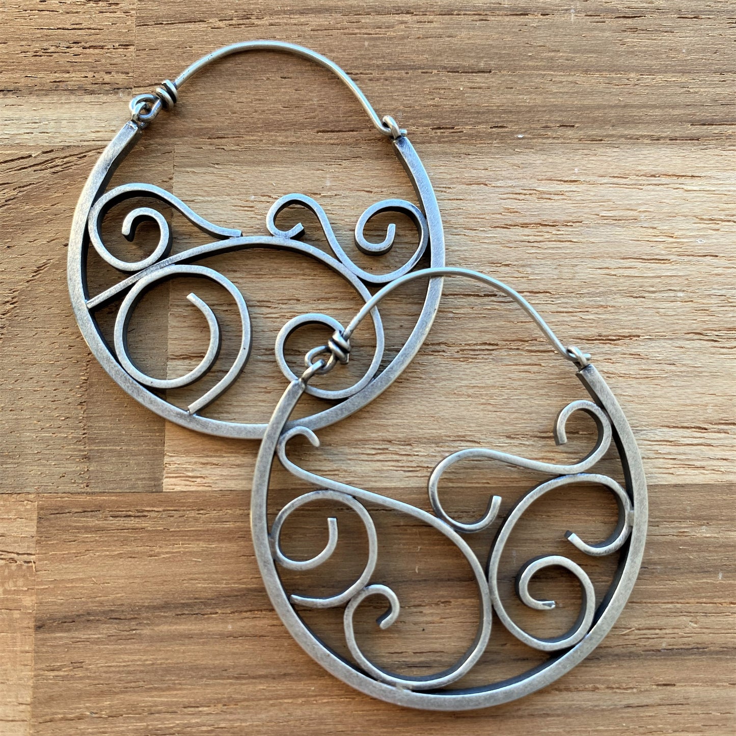 Filigree Hoops