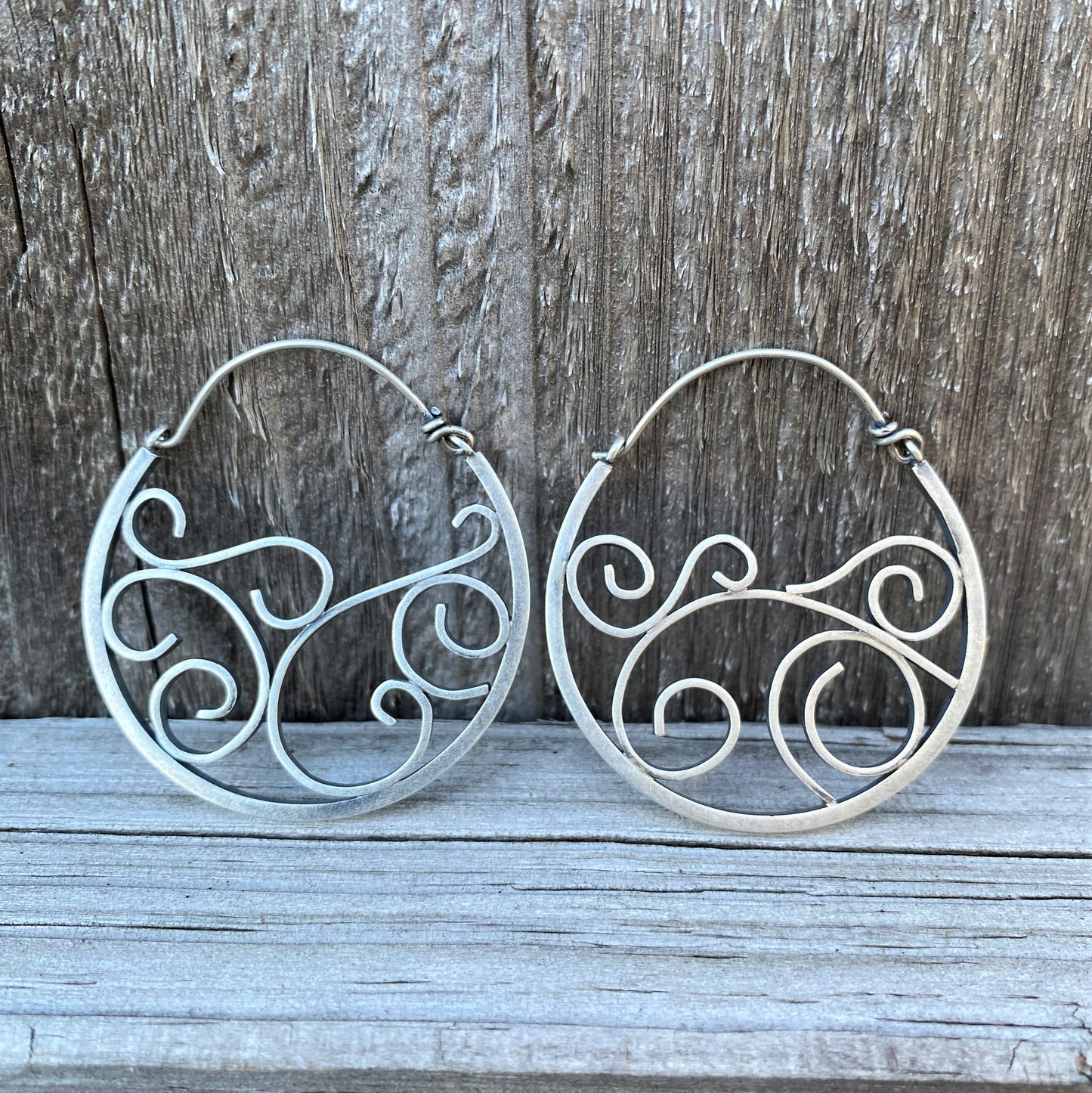 Filigree Hoops