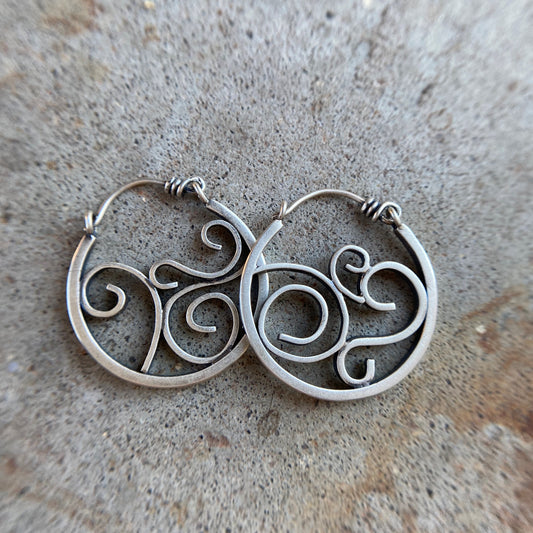 Filigree Hoops (small)